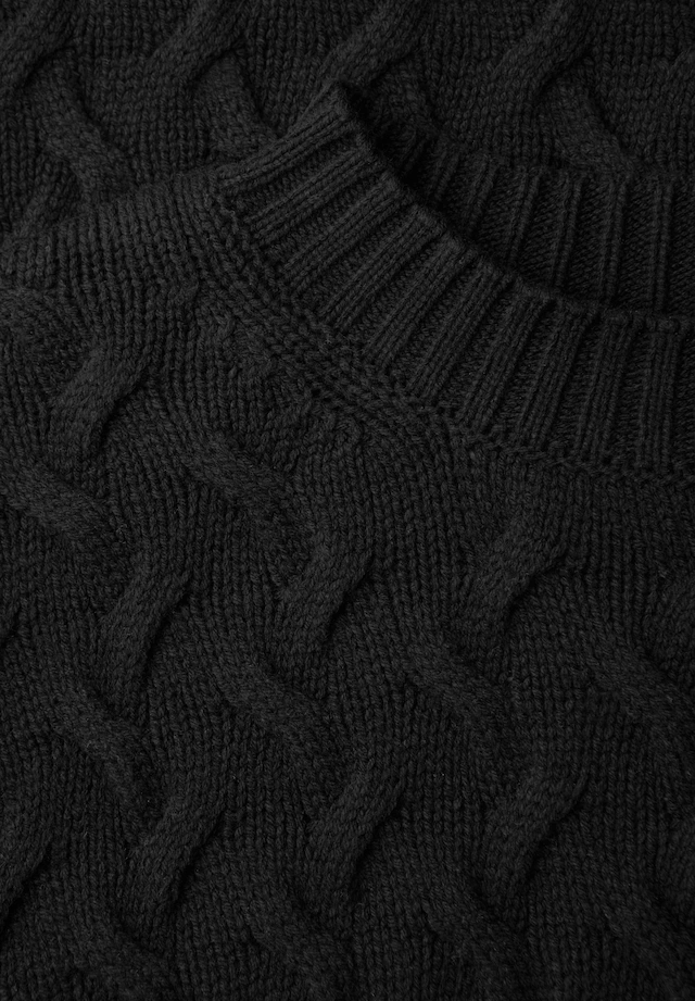STREET ONE STUDIO Stehkragenpullover im soften Baumwoll-Mix