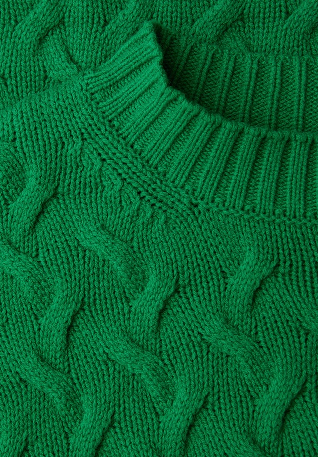 STREET ONE STUDIO Stehkragenpullover im soften Baumwoll-Mix