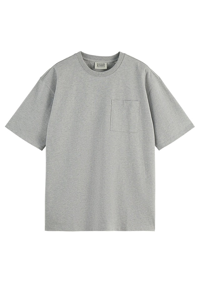 Scotch & Soda T-Shirt »T-Shirt Core 3 Crosses Loose Fit Pocket T-Shirt 1er Pack« 1 tlg.