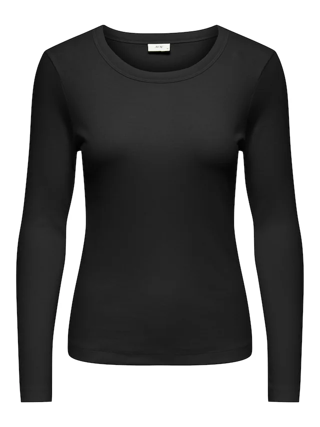 JDY Langarmshirt »JDYLUCKY LS O NECK NEW TOP JRS NOOS« Baumwollmischung, regular fit