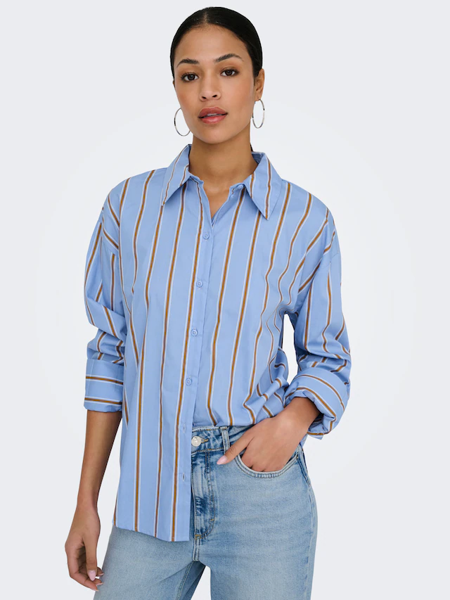 JDY Langarmbluse »JDYSERENA L/S SHIRT WVN NOOS« Baumwolle, loose fit