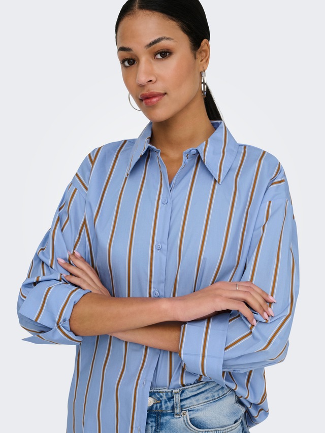 JDY Langarmbluse »JDYSERENA L/S SHIRT WVN NOOS« Baumwolle, loose fit