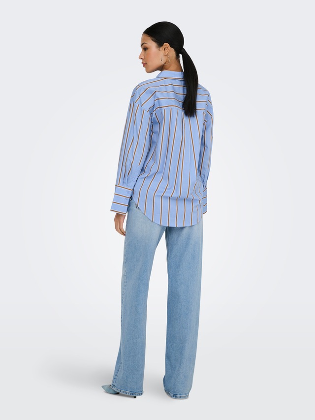 JDY Langarmbluse »JDYSERENA L/S SHIRT WVN NOOS« Baumwolle, loose fit