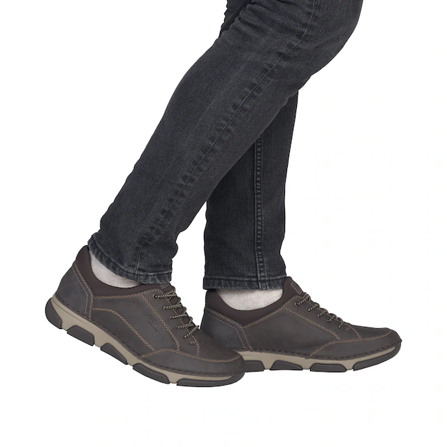 Rieker Slip-On Sneaker Schlupfschuh, Halbschuh, Slipper mit Gummizug