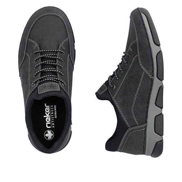 Rieker Slip-On Sneaker Schlupfschuh, Halbschuh, Slipper mit Gummizug