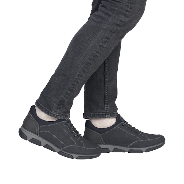 Rieker Slip-On Sneaker Schlupfschuh, Halbschuh, Slipper mit Gummizug