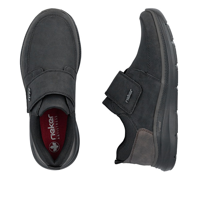 Rieker Klettschuh Halbschuh, Casual-Sneaker mit Klettverschluss, schmale Form