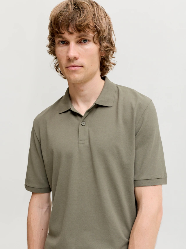 Jack & Jones Poloshirt »JJKANE POLO SS 2PK MP« Packung, 2 Baumwollmischung, regular fit