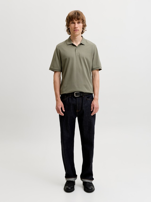 Jack & Jones Poloshirt »JJKANE POLO SS 2PK MP« Packung, 2 Baumwollmischung, regular fit