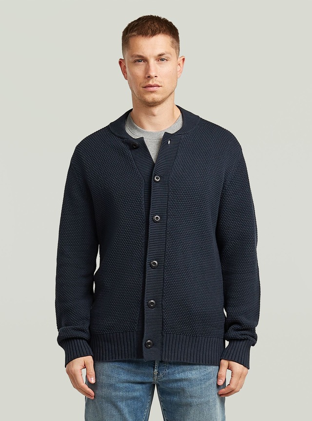 G-STAR Cardigan »Honey Comb Structure Cardigan Knit«