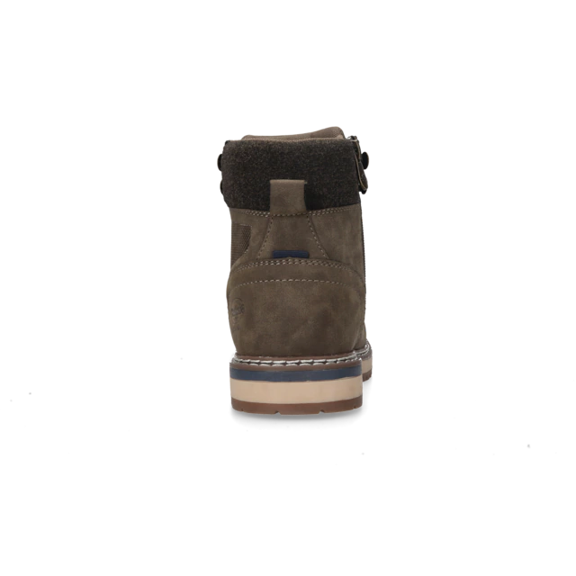 Dockers by Gerli Schnürboots Schnürstiefelette, Workerboots mit Reißverschluss