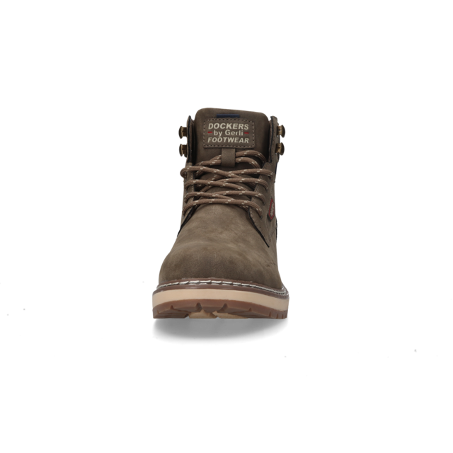 Dockers by Gerli Schnürboots Schnürstiefelette, Workerboots mit Reißverschluss