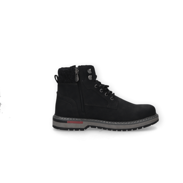 Dockers by Gerli Schnürboots Schnürstiefelette, Workerboots mit Reißverschluss