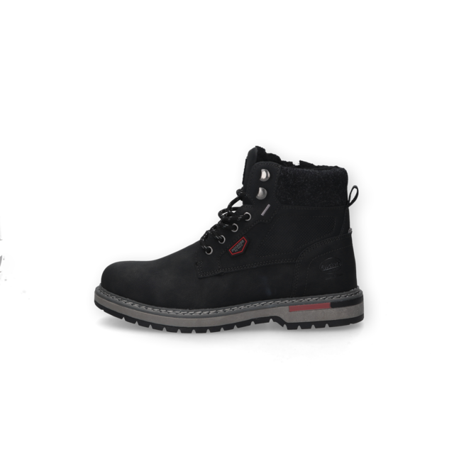 Dockers by Gerli Schnürboots Schnürstiefelette, Workerboots mit Reißverschluss