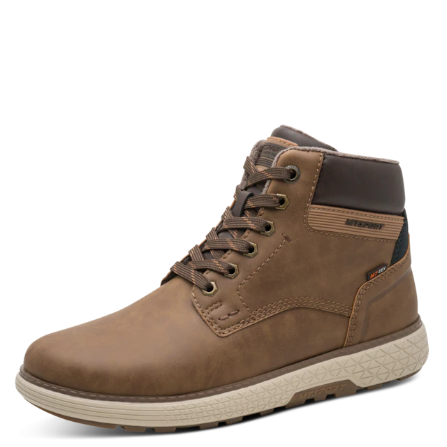 MARCO TOZZI Schnürboots Herbstboots, Schnürer mit seitlichem Label