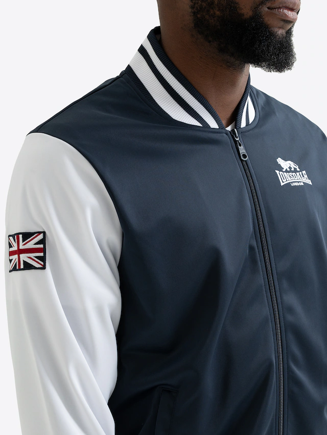 Lonsdale Trainingsjacke »ELTHAM« mit Reißverschluss, aus Polyester, normale Passform