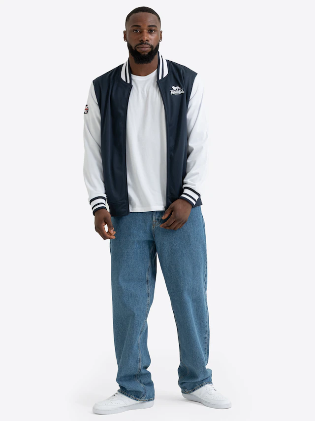 Lonsdale Trainingsjacke »ELTHAM« mit Reißverschluss, aus Polyester, normale Passform