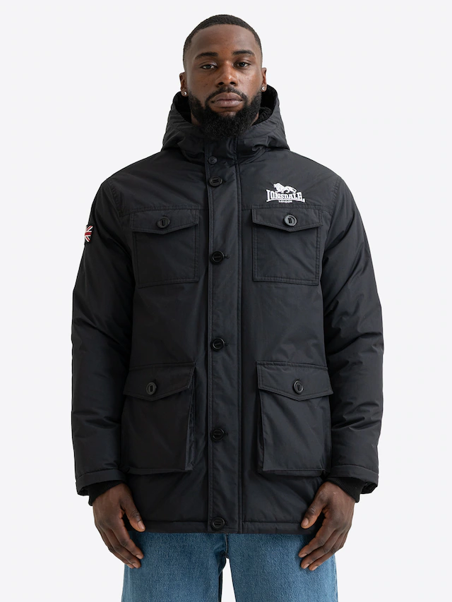 Lonsdale Langmantel »BIRLING« sportlicher Stil, aus Polyester, wasserabweisend, wärmeisolierend