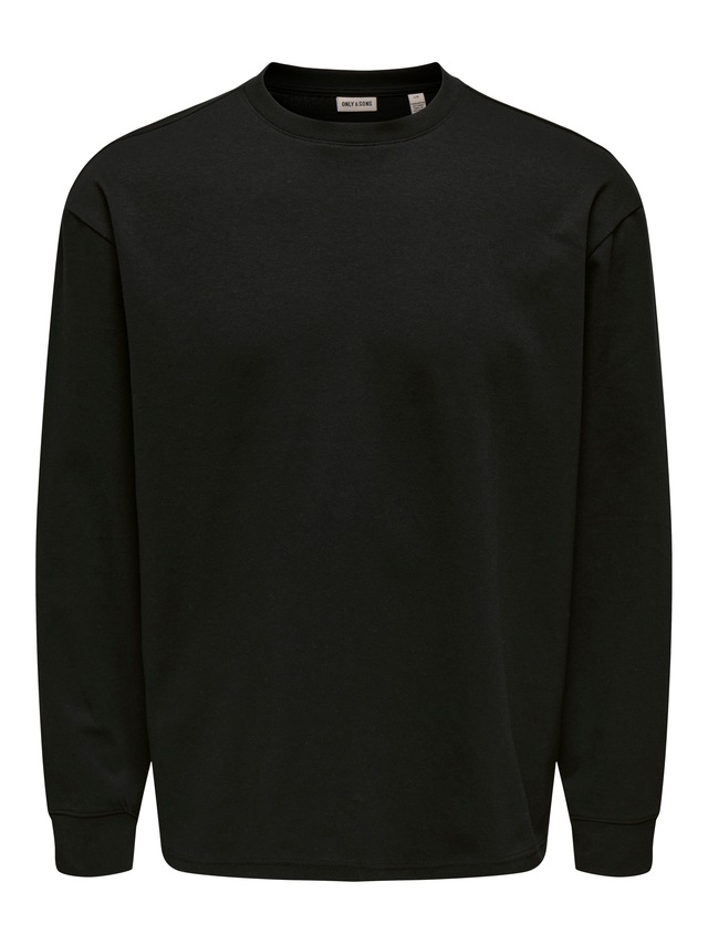 ONLY & SONS T-Shirt »ONSCASPIAN AIRLFEX RLX LS TEE NOOS« Baumwollmischung, relaxed fit