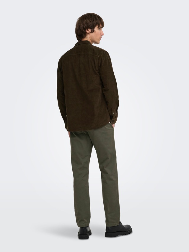 ONLY & SONS Chinos »ONSWEFT REG TWILL 0595 CHINO PANT NOOS« Baumwollmischung, regular fit