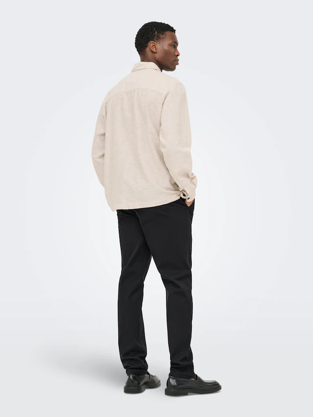 ONLY & SONS Chinos »ONSWEFT REG TWILL 0595 CHINO PANT NOOS« Baumwollmischung, regular fit