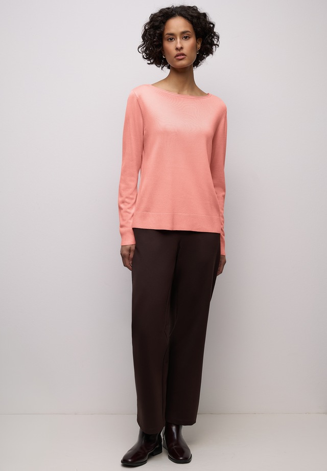 STREET ONE Longpullover mit Strick-Detail