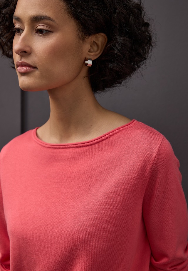 STREET ONE Longpullover mit Strick-Detail