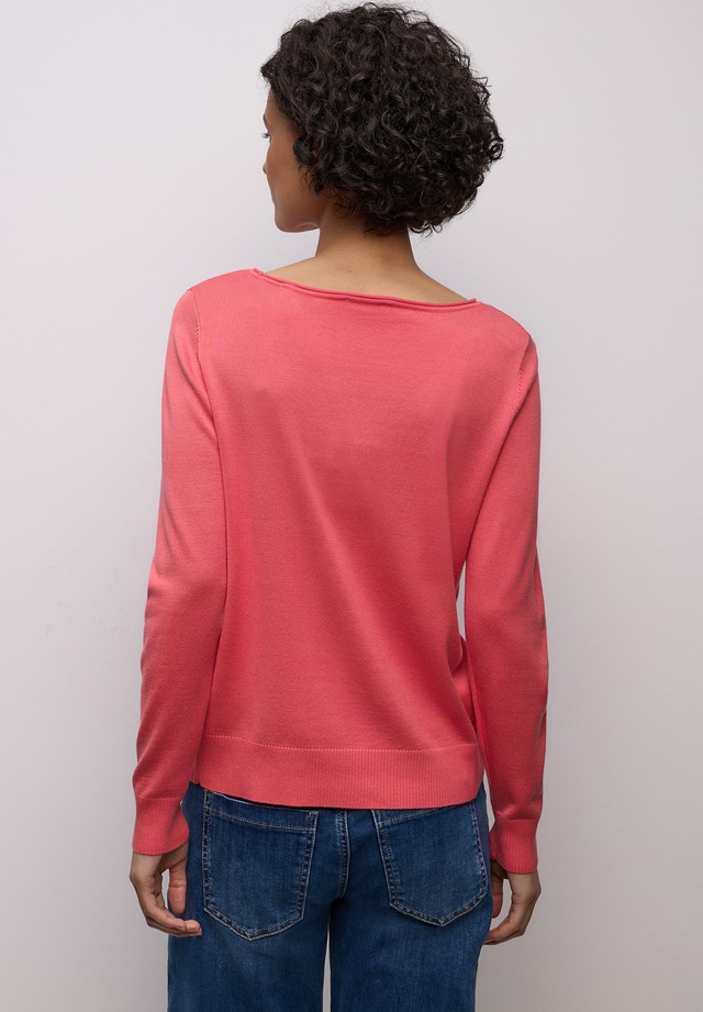 STREET ONE Longpullover mit Strick-Detail