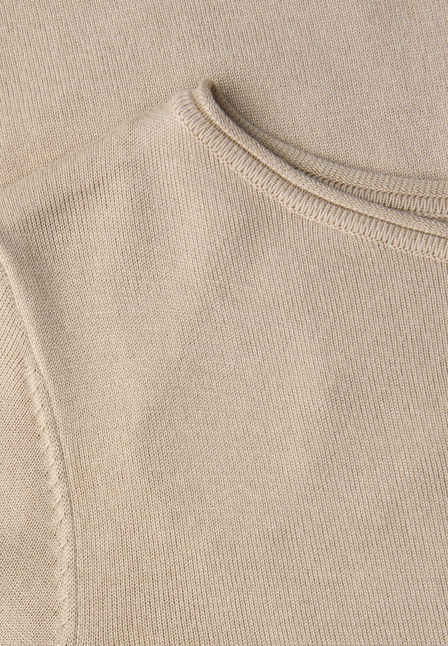 STREET ONE Longpullover mit Strick-Detail
