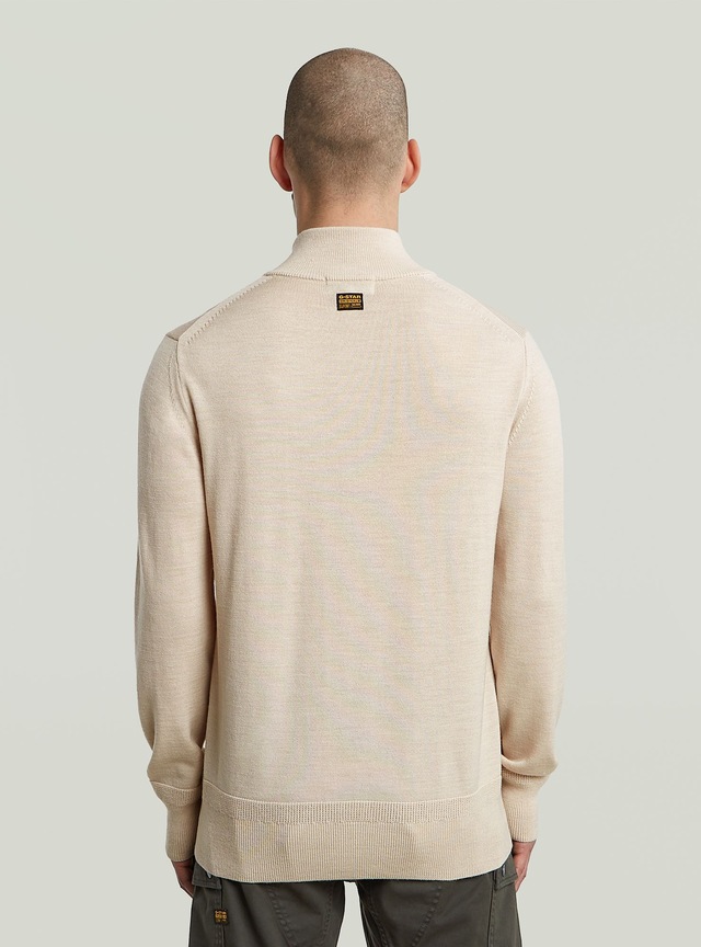 G-STAR Longpullover »Premium Core Half Zip Knit«