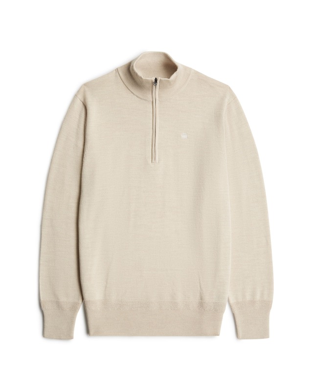 G-STAR Longpullover »Premium Core Half Zip Knit«