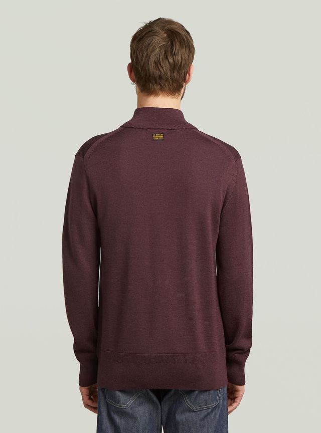 G-STAR Longpullover »Premium Core Half Zip Knit«