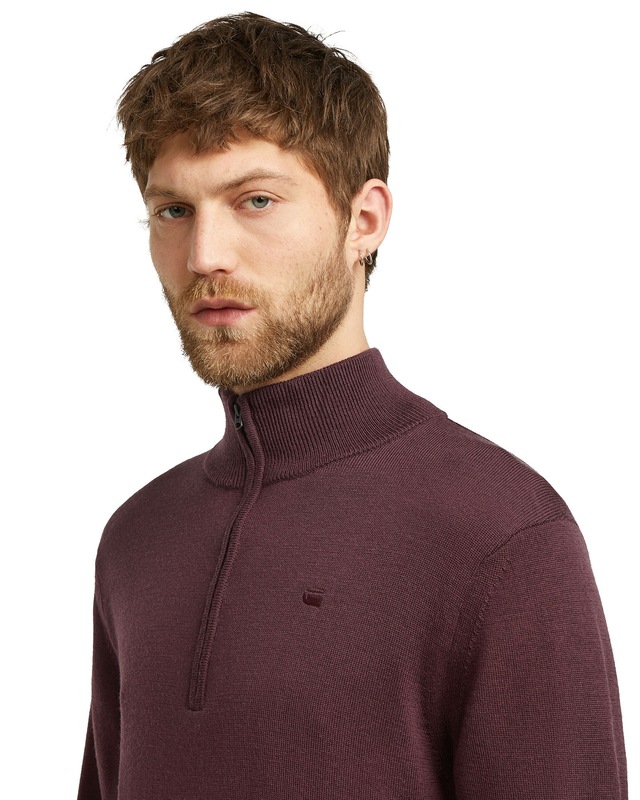 G-STAR Longpullover »Premium Core Half Zip Knit«