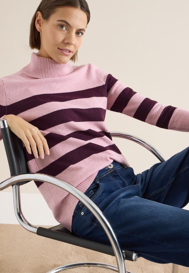 Cecil Strickpullover im Streifen-Design