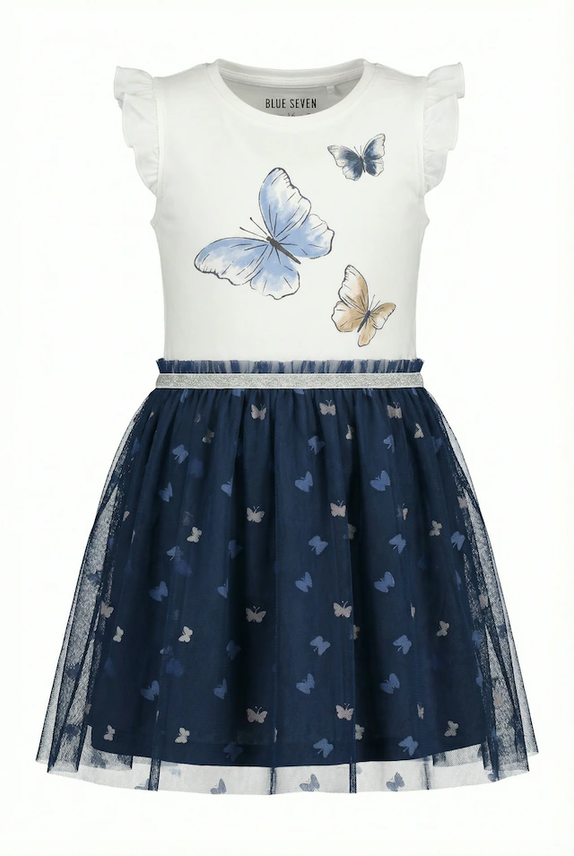 Blue Seven Minikleid Baumwollmischung, verschiedene Drucke