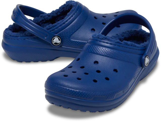 Crocs Clog »Classic Lined Clog« Schlupfschuh, Hausschuh mit schwenkbarem Fersenriemen