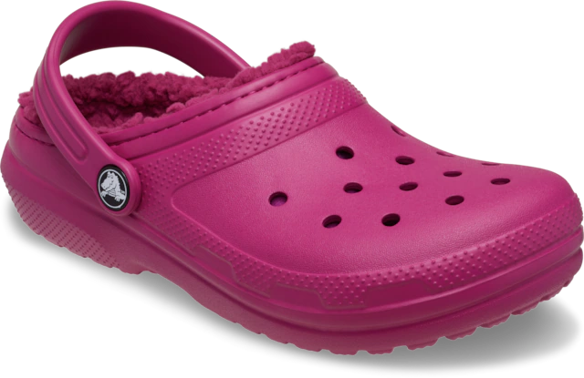 Crocs Clog »Classic Lined Clog« Schlupfschuh, Hausschuh mit schwenkbarem Fersenriemen
