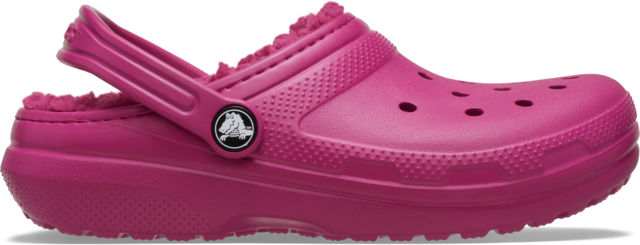 Crocs Clog »Classic Lined Clog« Schlupfschuh, Hausschuh mit schwenkbarem Fersenriemen
