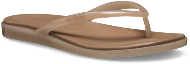 Crocs Zehentrenner »Miami Jelly Round Toe Flip« Sommerschuh, Urlaubsschuh, Strandschuh mit Zehensteg