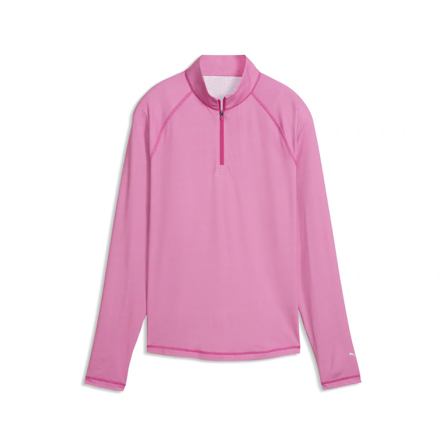 PUMA Sweatjacke »Birdseye Golfjacke mit kurzem Reißverschluss Damen«
