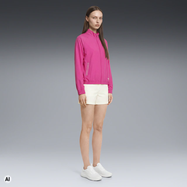PUMA Trainingsjacke »Golf Windjacke Damen«