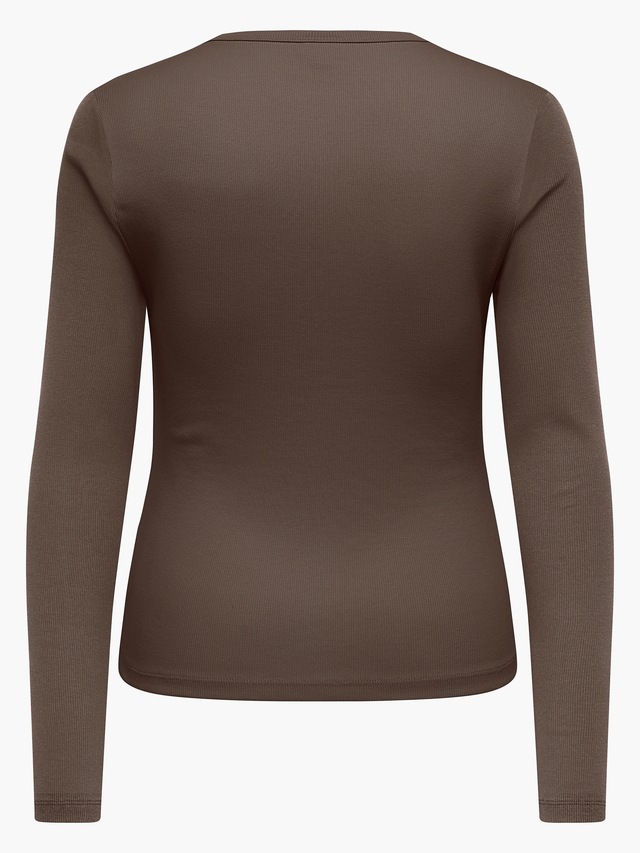 ONLY CARMAKOMA Langarmshirt »CARVAL L/S O-NECK TOP JRS NOOS« Baumwollmischung, regular fit
