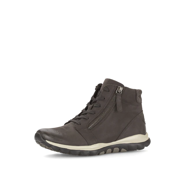 Gabor Schnürboots Herbstboots, Stiefelette mit weicher Schaftrandpolsterung