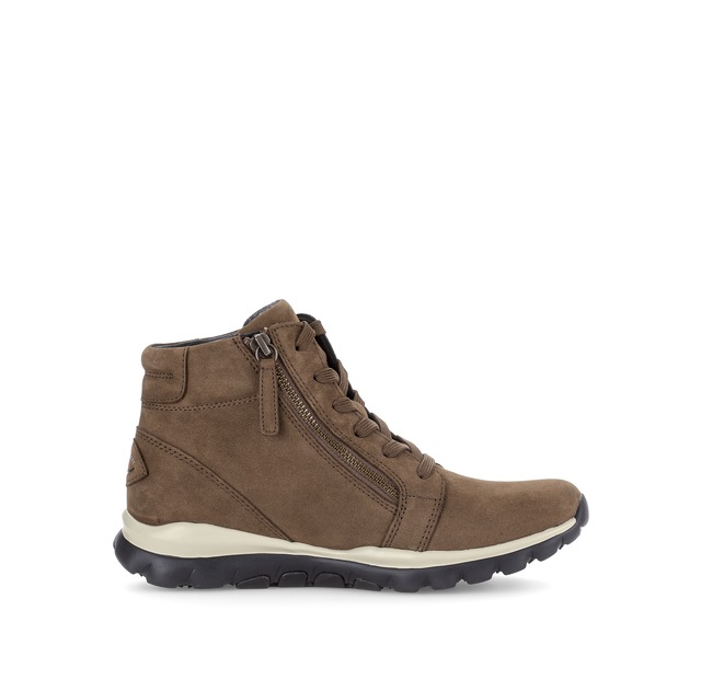 Gabor Schnürboots Herbstboots, Stiefelette mit weicher Schaftrandpolsterung