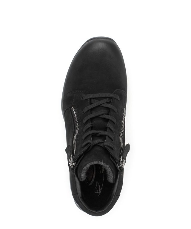 Gabor Schnürboots Herbstboots, Stiefelette mit weicher Schaftrandpolsterung