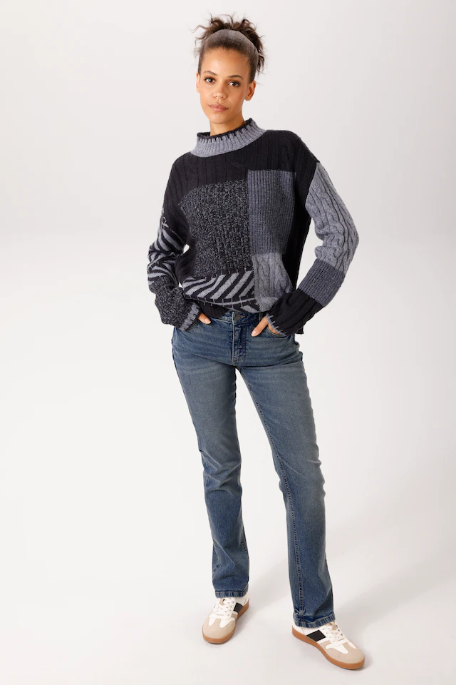 Aniston CASUAL 5-Pocket-Jeans in dezenter Bootcut-Form - NEUE KOLLEKTION