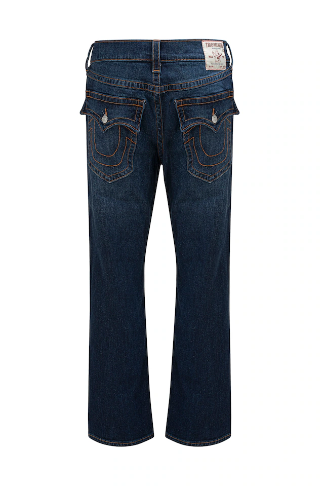 True Religion Straight-Jeans »RICKY SN FLAP« Baumwollmischung, straight fit