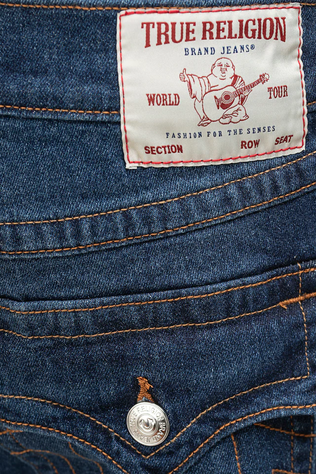 True Religion Straight-Jeans »RICKY SN FLAP« Baumwollmischung, straight fit