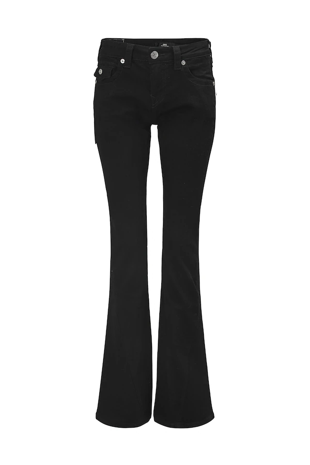 True Religion Bootcut-Jeans »JOEY MID RISE FLARE FLAP« Baumwollmischung, Flared fit