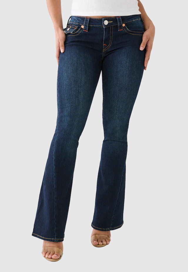 True Religion Bootcut-Jeans »JOEY LOW RISE FLARE« Baumwollmischung, Flared fit